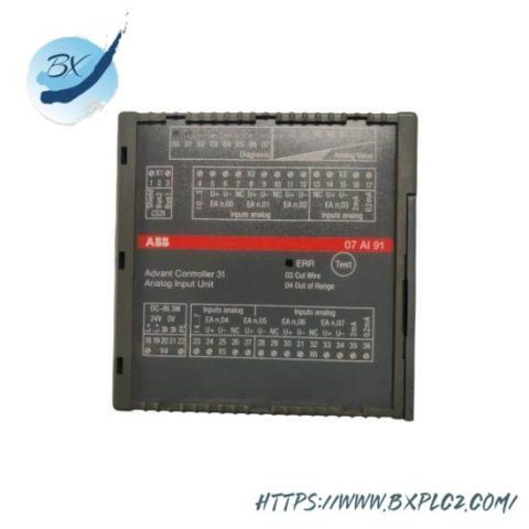 ABB 07AI91 WT91 GJR5251600R0202 Analog Input Module