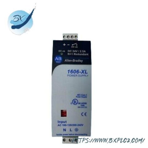 Allen-Bradley 1606-XL60DR Redundant Power Supply, 24V DC, 60W