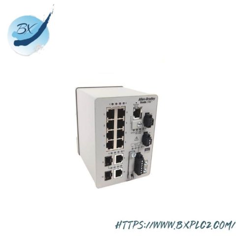 AB 1783-BMS10CA: 8 Port Copper Ethernet Switch, 10/100 Mbps