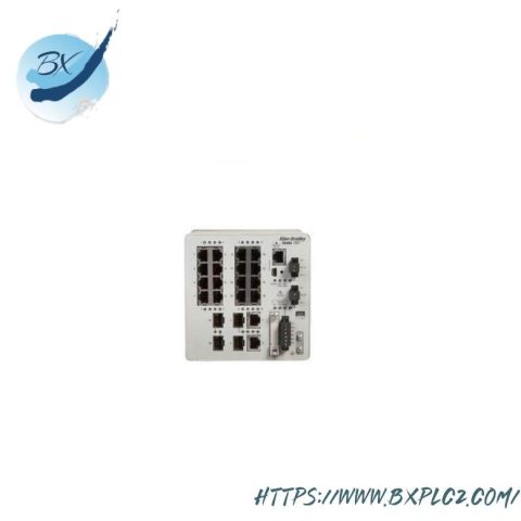 AB 1783-BMS20CGP Ethernet Switch, Industrial Control, 16 Port Fast Ethernet