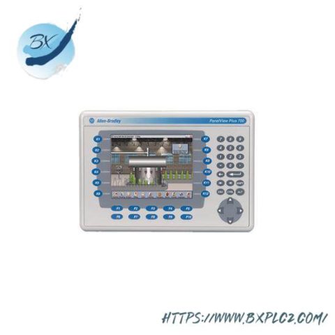 GE Fanuc 2711P-RDB7C Display Module, Industrial Control Panel
