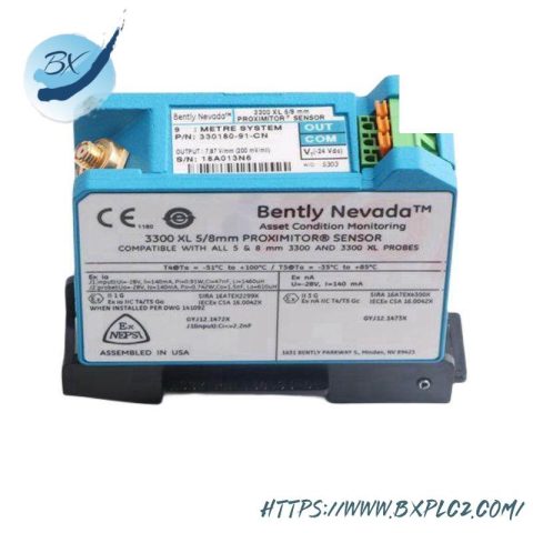 Bently Nevada 330780-91-05 Proximity Sensor, Industrial Control Applications