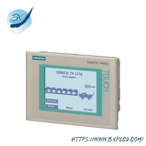 SIEMENS 6AV6642-0AA11-0AX1: Advanced Touch Panel for Industrial Control, 6"
