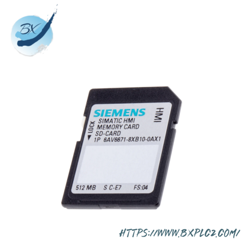 SIEMENS 6AV6671-8XB10-0AX1: SD Memory Card for SIMATIC Control Systems