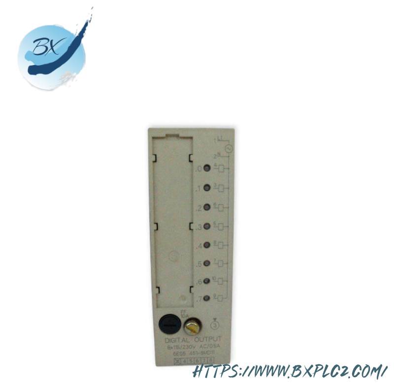6es5451-8md11_siemens_digital_output_module.jpg SIEMENS SIMATIC S5 451 Digital Output Module, 6ES5451-8MD11