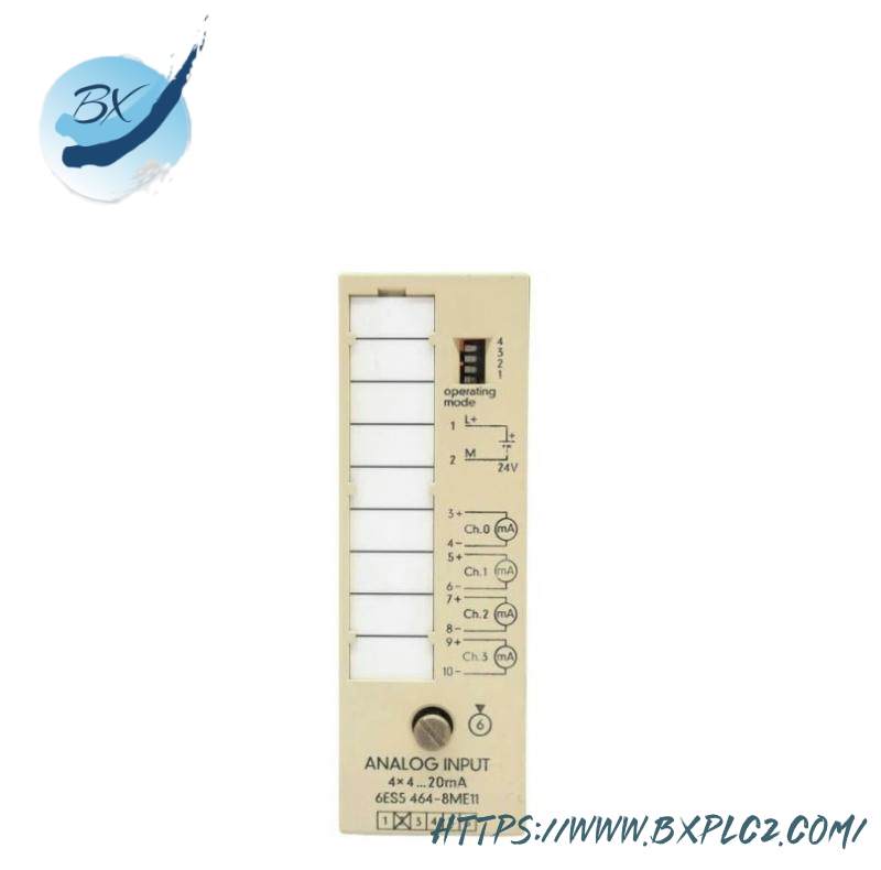 6es5464-8me11_siemens_analog_input_module.jpg SIEMENS SIMATIC S5 464 Analog Input Module, 6ES5464-8ME11 - Precision Control Solution for Industrial Automation
