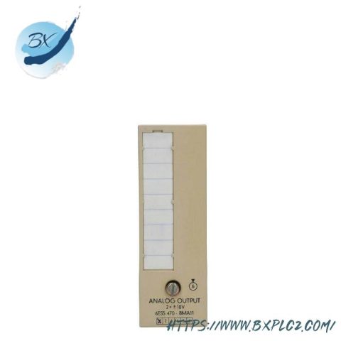 SIEMENS 6ES5470-8MA11 Analog Output Module: Precision Control for Industry