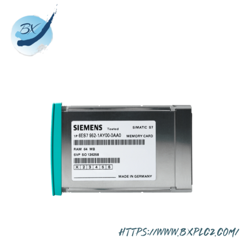 SIEMENS S7 RAM MEMORY CARD 6ES7952-1AH00-0AA0, Industrial Control Solutions
