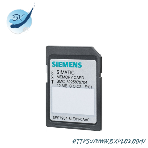 SIEMENS S7 Memory Card, 6ES7954-8LC02-0AA0, Control & Automation Module