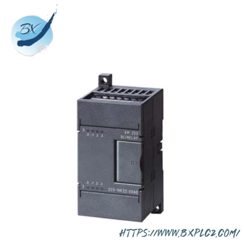 SIEMENS 6ES7 223-1BF22-0XA0 - Digital I/O Module, 4DI/4DO, DC 24V