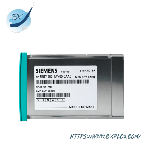 SIEMENS 6ES7 952-1AL00-0AA0 - SIMATIC S7 RAM MEMORY CARD, Industrial Control Solutions