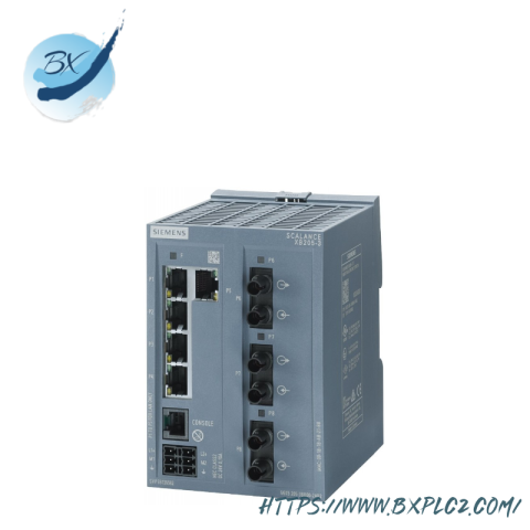 SIEMENS SCALANCE XB004-1G 6GK5004-1GL00-1AB2 - High Performance Unmanaged Industrial Ethernet Switch
