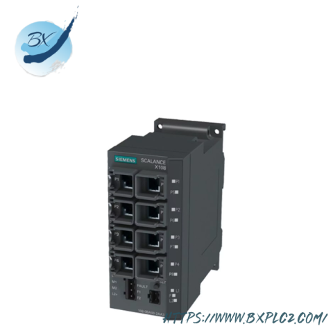 SIEMENS SCALANCE X108, 6GK5108-0BA00-2AA3, Industrial Ethernet Switch
