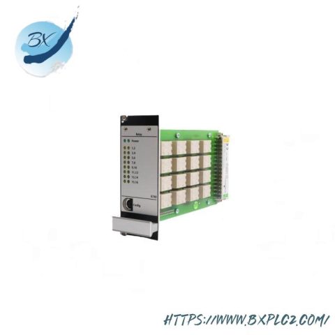 EMERSON A6740/10 - 16-Channel Output Relay Module, Industrial Automation
