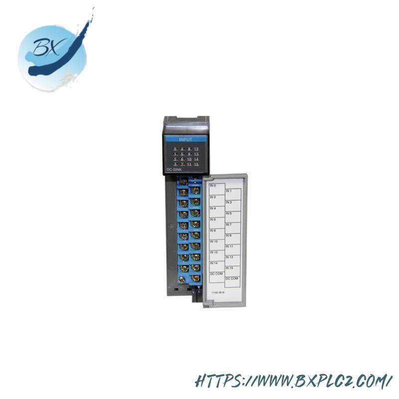 ab_1746-ib16_input_module.jpg Allen Bradley 1746-IB16 Digital DC Sinking Input Module