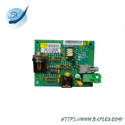 AB 80190-640-02-R Temperature Feedback Board, for precise industrial control systems