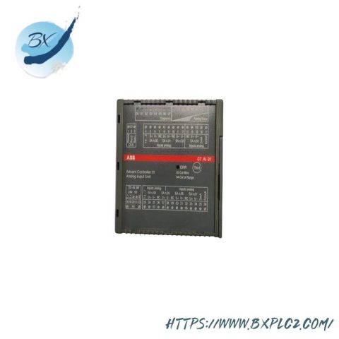 ABB 07AI91 GJR5251600R0278 Analog I/O Module for Industrial Automation