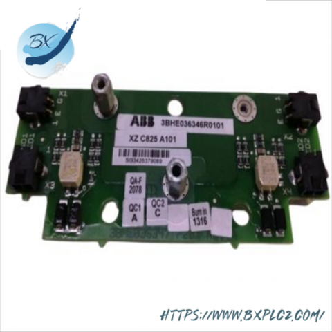 ABB 3BHE036346R0101 XZ C825 A101 Card: Advanced Control Module for Industrial Automation