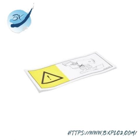 ABB 3HAC020611-001 Robotic Parts Warning Label, for Industrial Control Systems