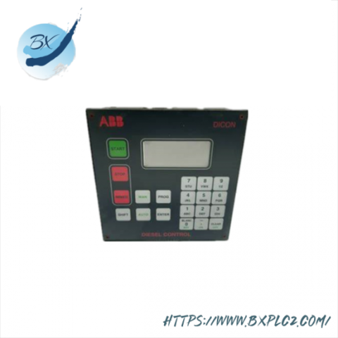 ABB CMA112 Diesel Control Display Panel, High Performance, Reliable Engine Management