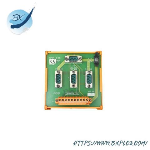 ABB CMA136 3DDE300416: Generator Relay Terminal Board