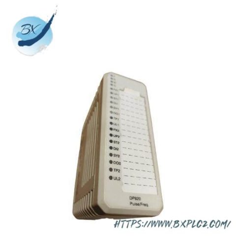 ABB DP820 3BSE013228R1: Advanced Pulse Counter Module for Industrial Control Systems