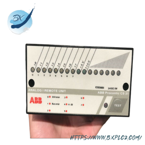 ABB ICSE08B5 FPR3346501R1012 - DCS Module, for Advanced Process Control Solutions