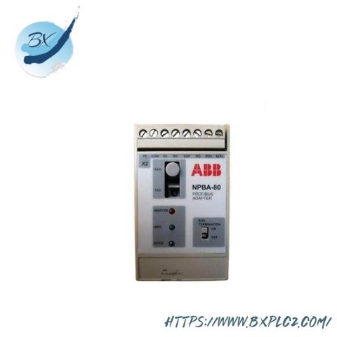 ABB NPBA-80 PROFIBUS ADAPTER - Industrial Control Module, 200 Characters or Less
