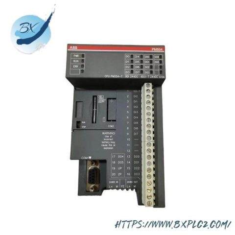 ABB PM554-T A0 - Industrial Automation PLC CPU, Designed for Precision and Efficiency