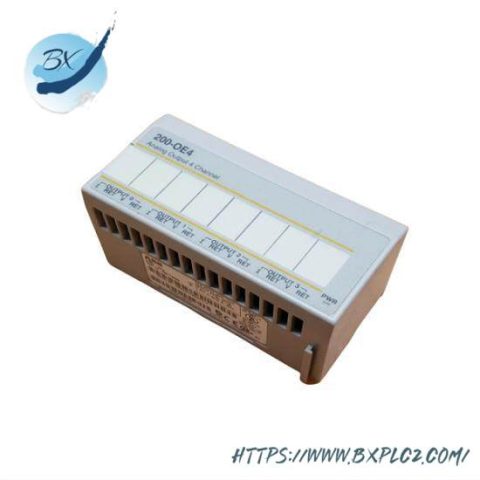 ABB S200-OE4: 4-Channel Analog Output Module for Industrial Automation