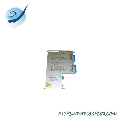 Bently Nevada 135489-02: I/O Module With Internal Barriers & Internal Terminations