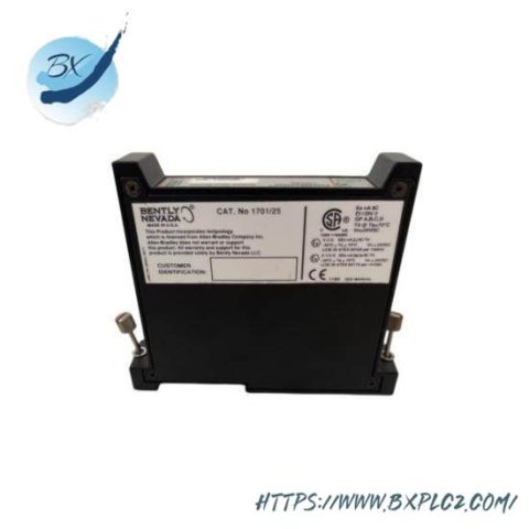 Bently Nevada 1701/25 FieldMonitor Seismic Input Monitor, Precision Monitoring Solution for Industrial Control