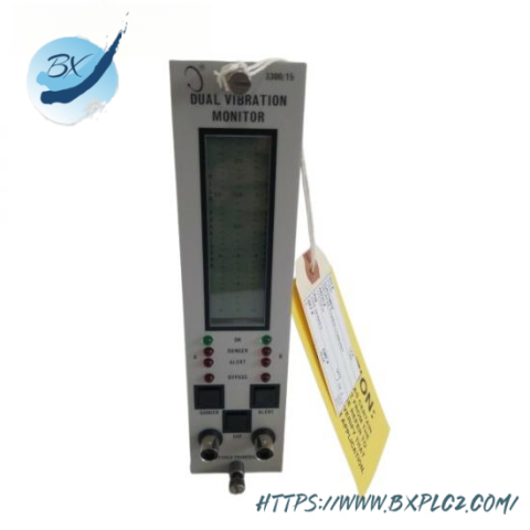 Bently Nevada 3300/15 Dual Vibration Monitor Module