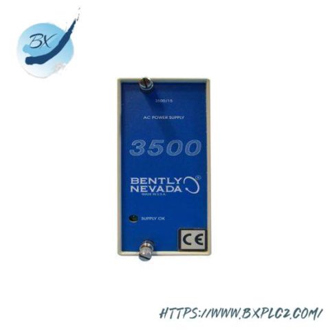 Bently Nevada 3500/15E - AC Power Supply Module for Industrial Control Solutions