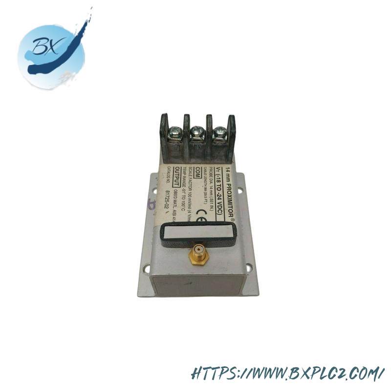 bently_nevada_3500_90_proximitor.jpg Bently Nevada 3500/90 Proximitor - Precision Monitoring System for Industrial Automation