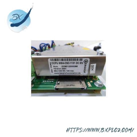 BERGHOF CCPU 8/8/4-CSC-1131 New: Advanced Industrial Control Module