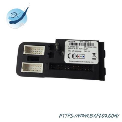 Emerson CE4003S6B1 Analog Input Module - High-Performance Sensor Interface for Industrial Control Systems