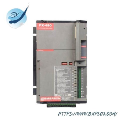 Emerson DeltaV FX490 Servo Drive - Precision Control for Industrial Automation