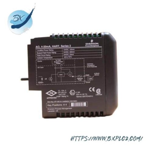 Emerson DeltaV VE4005S2B1 Analog Output Card for Industrial Control