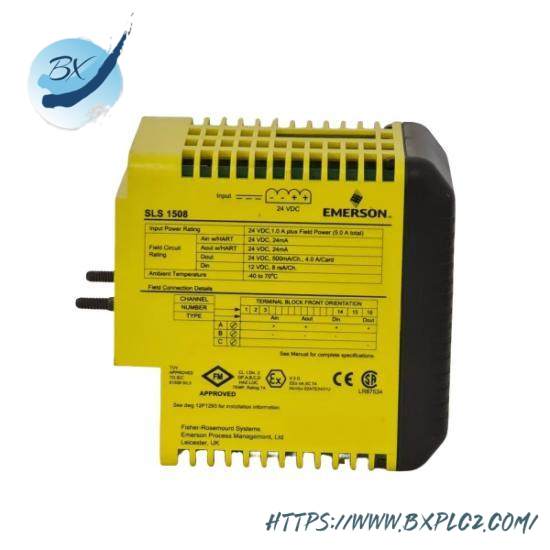 emerson_kj2201x1-ba1_12p3162x242_sls1508_logic_solver_2.jpg EMERSON KJ2201X1-BA1 12P3162X242 SLS1508 Logic Solver; Emerson