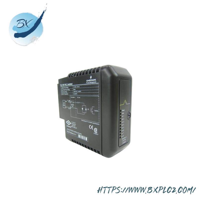 emerson_kj3001x1-ca1_12p1980x062_discrete_input_module.jpg Emerson KJ3001X1-CA1 12P1980X062: Industrial Discrete Input Module, Designed for Precision Control