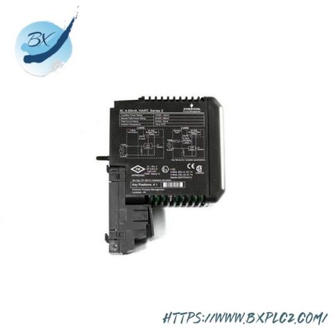 EMERSON KJ3002X1-BD1, 12P1033X102 Industrial Control Module