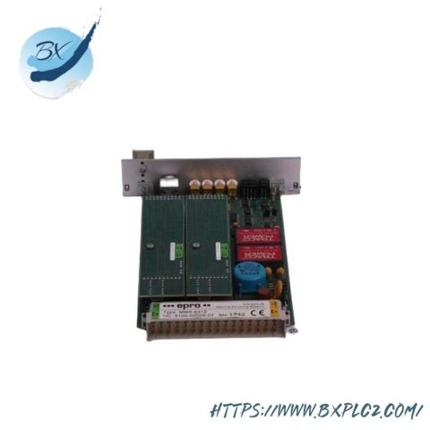 Emerson MMS6220 Dual Channel Shaft Eccentricity Monitor, Precision Measurement for Industrial Control Systems