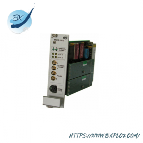 EMERSON MMS6312 Monitoring Module: Advanced Motion Control Solution