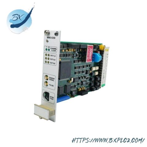 Emerson MMS6350 Digital Overspeed Protection System, designed for industrial safety and reliability