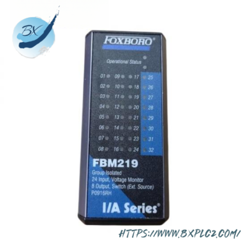 FOXBORO FBM219 P0916RH: Industrial Grade Group Isolated 24 Input Voltage Monitor