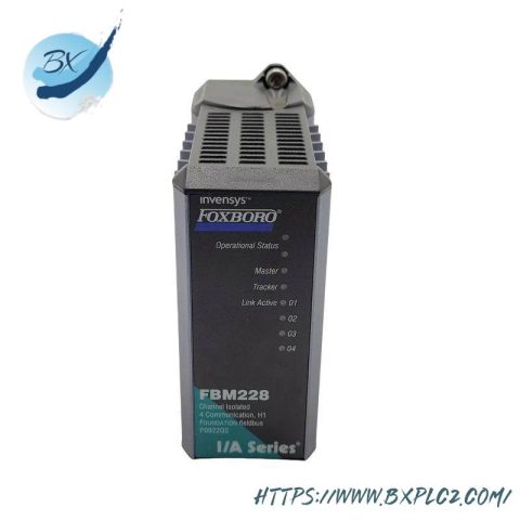 Foxboro FBM228 P0922QS Fieldbus Module: Efficient 4-Port Communication Solution