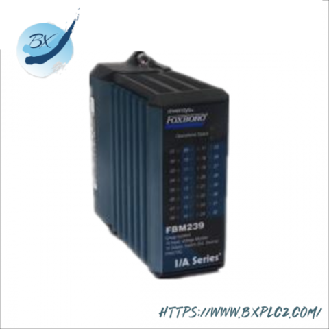 FOXBORO FBM239: 16DI/16DO Discrete Module for Industrial Control, Precision Engineered for Reliable Performance