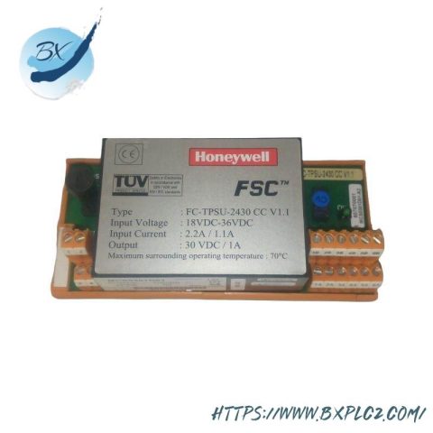 Honeywell FS-TPSU-2430 Power Converter, Designed for Industrial Control Systems