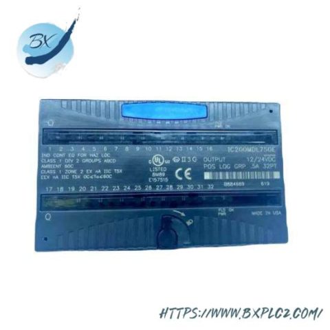 GE Fanuc IC200MDL750E: High-Performance Process Control Module